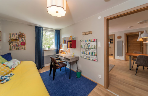 Modern and cozy family apartment in quiet area!