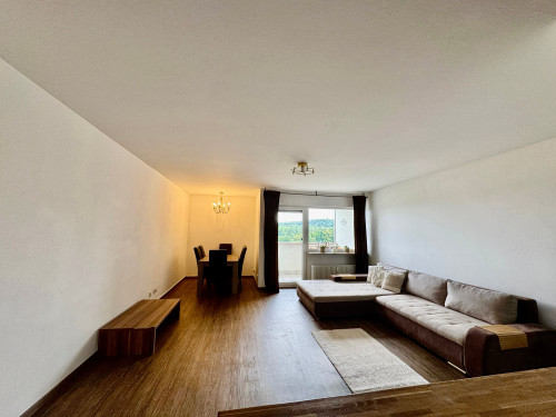 Großzügige 2 Zimmer Wohnung mit zwei Balkonen und einem wunderschönen Blick im Dambach.