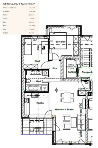 Light-flooded 3-room apartment in the heart of Magdeburg - Gallery - 9