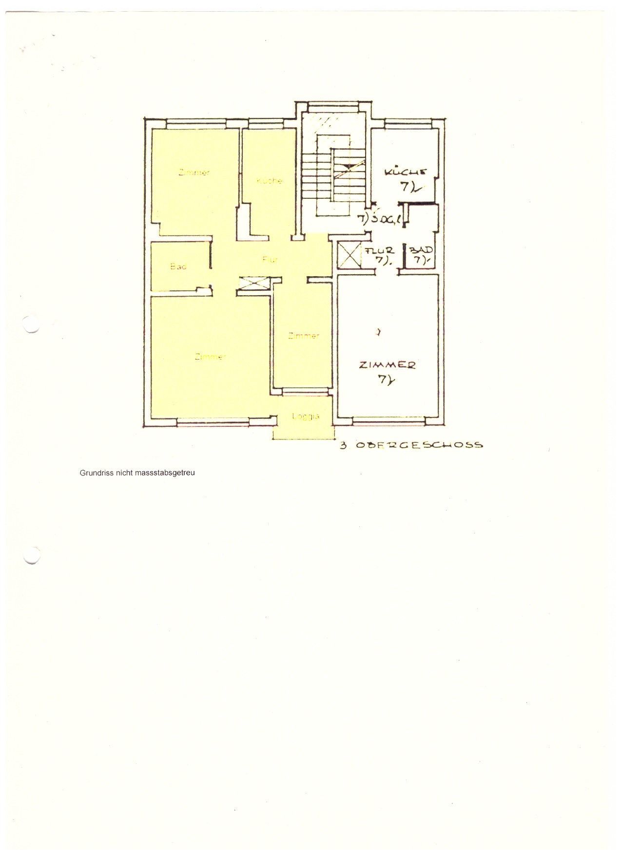 3-Room Apartment With Parking Space Close To The City! - 1