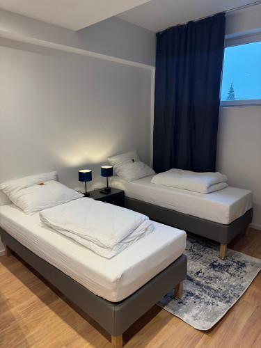 4 person apartment, furnished apartment, accommodation for fitters, Monteur