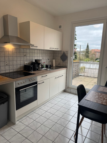 4 person apartment, furnished apartment, accommodation for fitters, Monteur