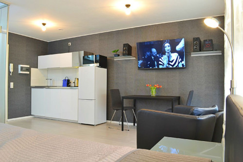 Modern apartment with Balcony in Stuttgart near main Station and Schlossgarten