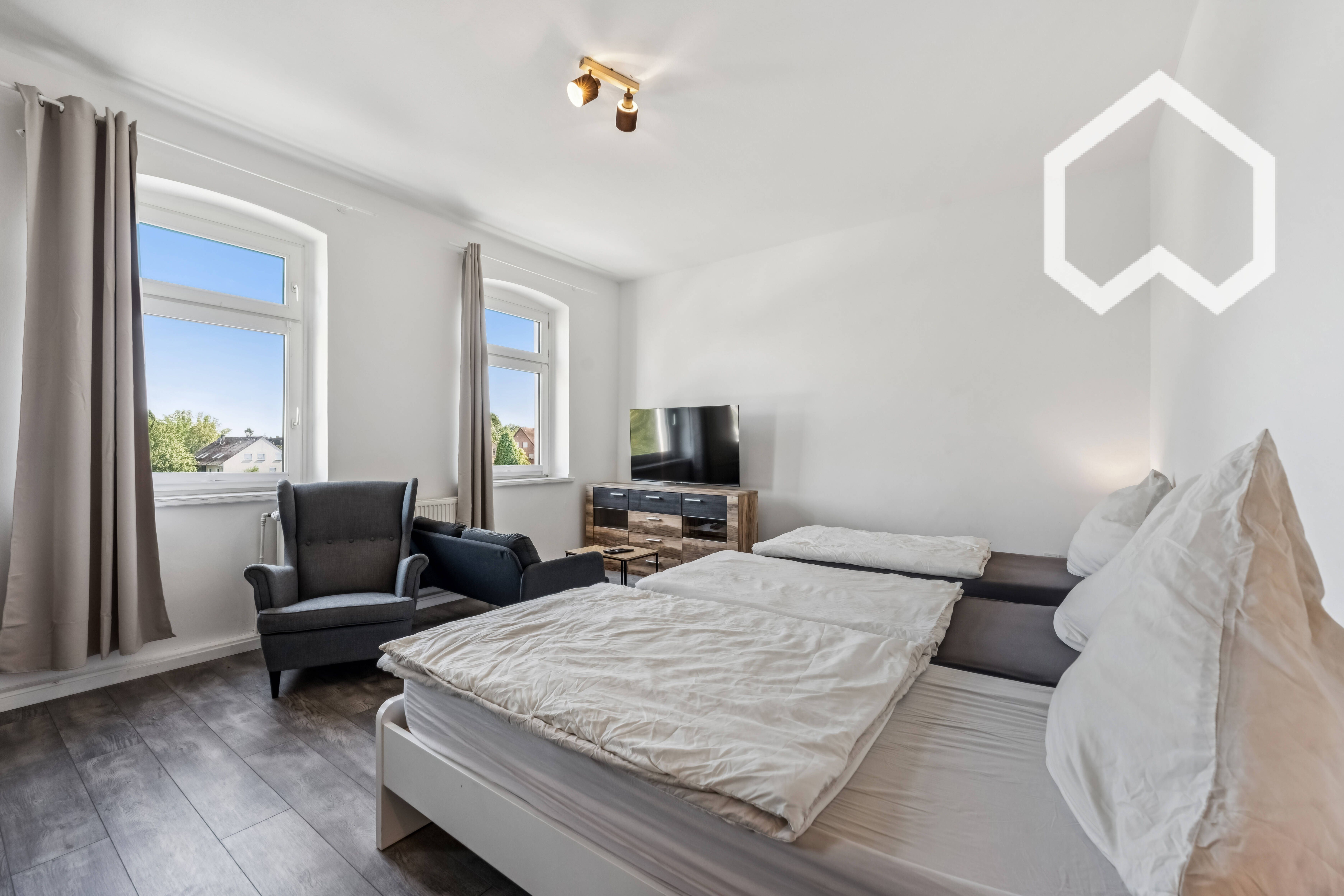 Big Modern & Elegant Serviced Apartment In A Central Location (Essen) - 10