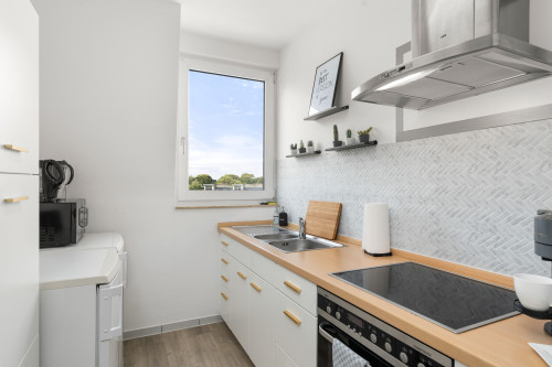 Modern, all-inclusive 2-room attic apartment – temporary rental