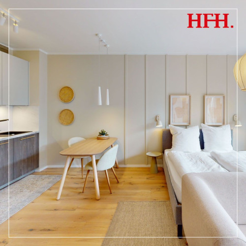 Luxurious furnished 1-bedroom flat in sought-after location -first occupancy