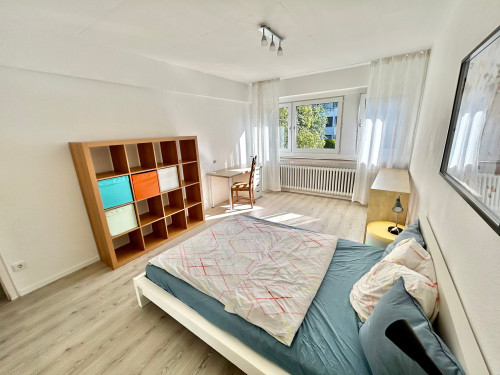 Sunny apartment with 2-3 bedrooms near riverside