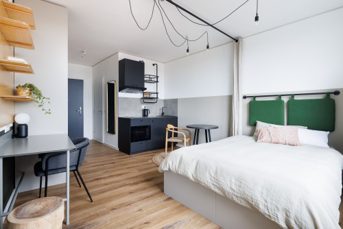 Furnished big studio apartment at the Hauptbahnhof - Gallery - 29