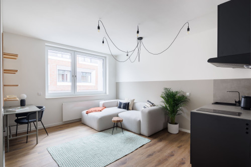 Furnished big studio apartment at the Hauptbahnhof - Gallery - 30