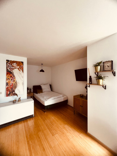 Rooftop Flat in Krefeld next to Main Train Station