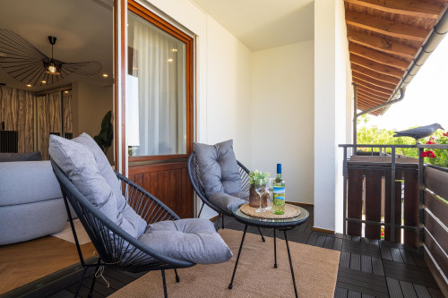 Übersetzung (Englisch): Panorama Apartment Meersburg – Boutique-Inspired Design & Smart Living - Gallery - 15