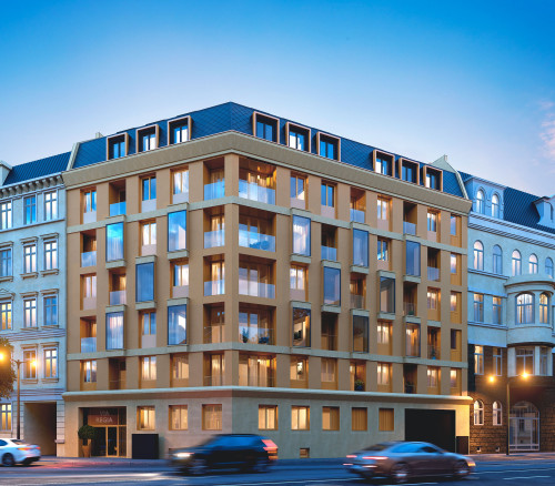 FURNISHED APARTMENT IN A NEW APARTMENT BUILDING