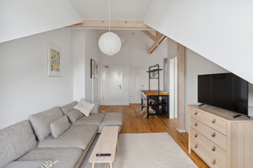 Leipzig Südvorstadt cozy 2 room penthouse with terrace