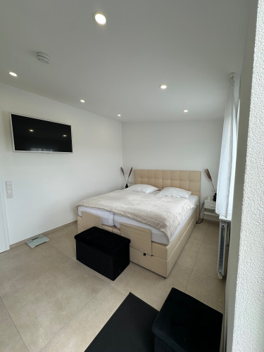 Modern, renovated, and fully furnished (2025) 2.5-room apartment in luxurious penthouse style with garage – ideal for company employees - Gallery - 11