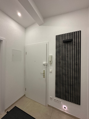 Modern, renovated, and fully furnished (2025) 2.5-room apartment in luxurious penthouse style with garage – ideal for company employees