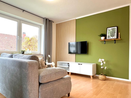 Modern apartment with balcony