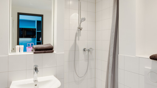 Your apartment in a long-term hotel with a vintage style (typ Ocean, 21-23 sqm)