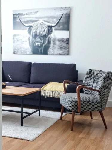 Bright and modern apartment in Krefeld, near Helios Hospital and 16km to Düsseldorf Trade Fair and Airport - Gallery - 13