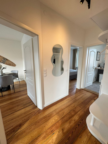 Quiet 2-bedroom apartment for 6 people in Lübeck