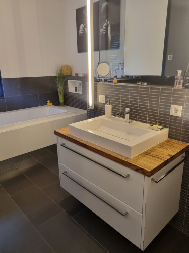 110 qm Bungalow, barrierefrei, mit Garten Kamin und eigener Bar - Gallery - 8