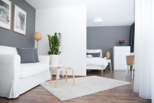 Pretty bright apartment in the trendy district of Leipzig (Südvorstadt)