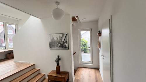 Maisonette apartment with rooftop terrace in Bessungen