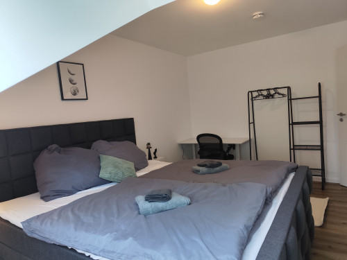 Family Safe apartment for 4 with working place and washer-dryer