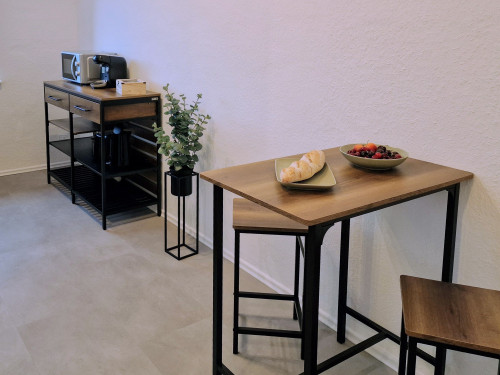 stayVision FS43_8 - modern and completely new furnished 60m2 - 1 bedroom, 1 living room, kitchen - WLAN included