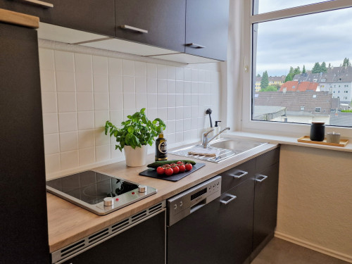 stayVision FS43_8 - modern and completely new furnished 60m2 - 1 bedroom, 1 living room, kitchen - WLAN included