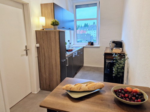 stayVision FS43_8 - modern and completely new furnished 60m2 - 1 bedroom, 1 living room, kitchen - WLAN included