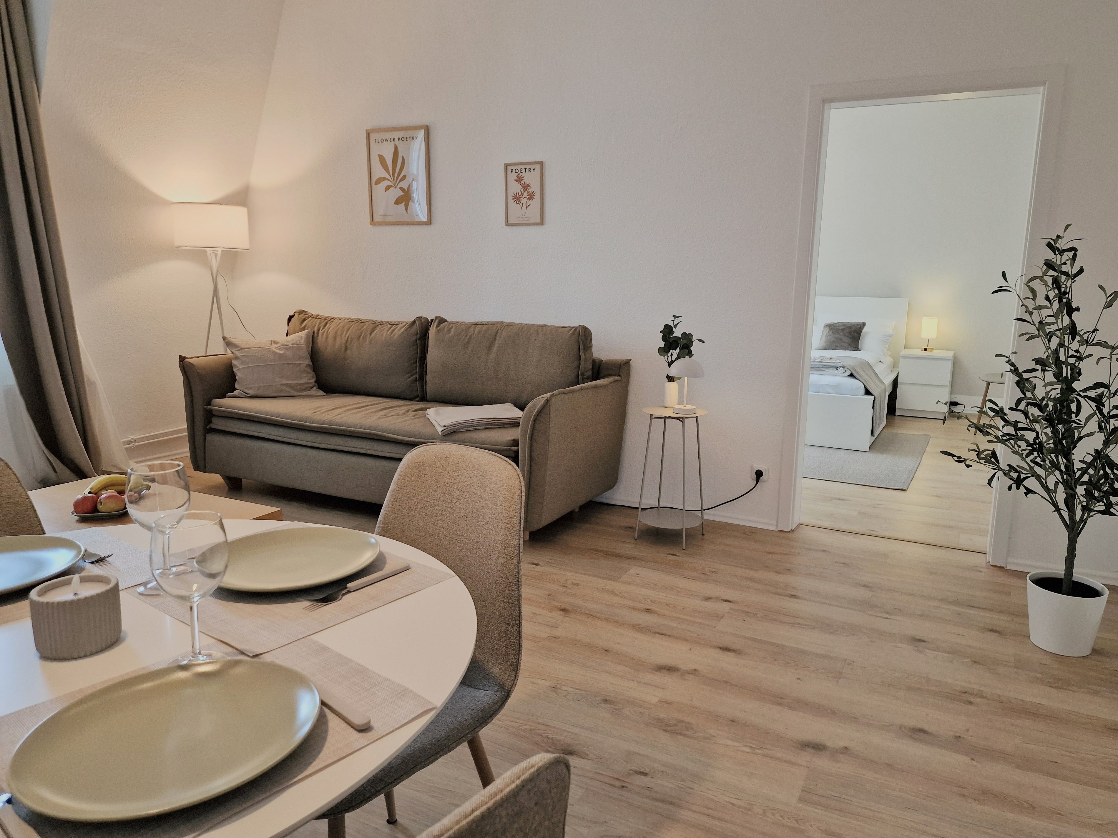  StayVision FS43_8 - Modern And Completely New Furnished 60m2 - 1 Bedroom, 1 Living Room, Kitchen - W  -  stayVision FS43_8 - modern and completely new furnished 60m2 - 1 bedroom, 1 living room, kitchen - WLAN included  - Gallery -  1