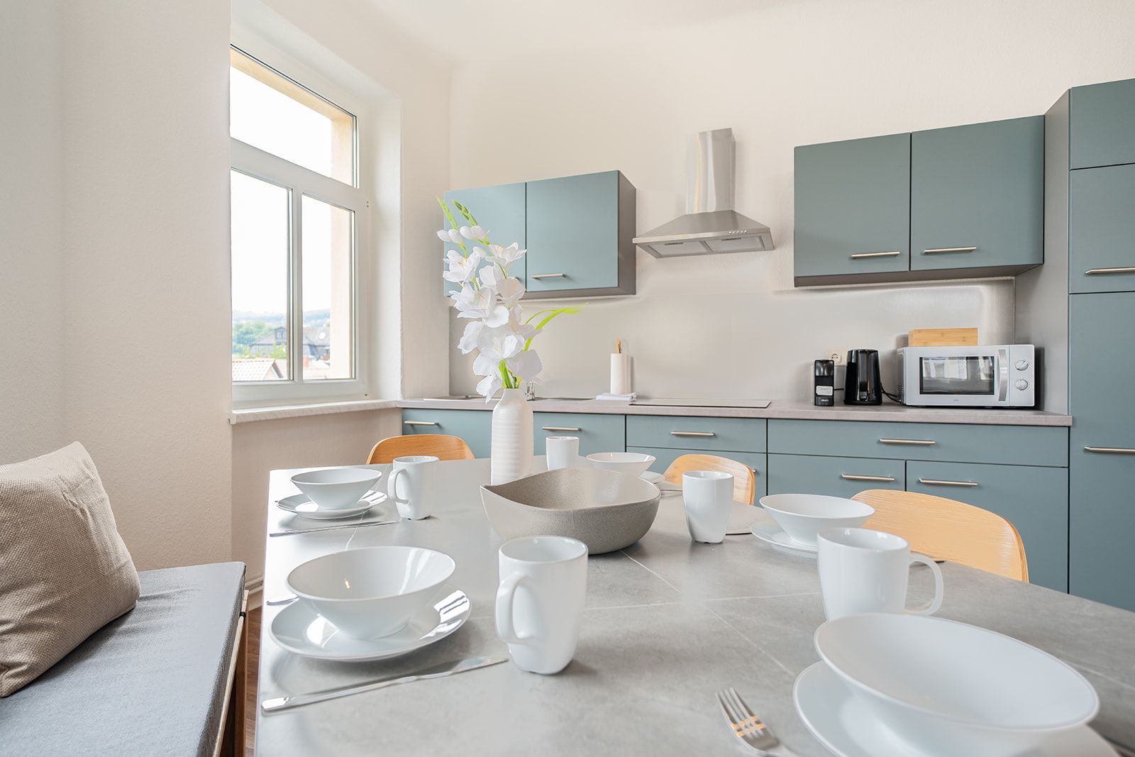 Benville Freital | 2 Bedrooms - Kitchen - Wi-Fi - 5