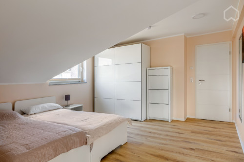 Bright, modern apartment with high quality kitchen and balcony in Aachen