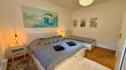 Cozy modern quiet apartment in central Rostock
