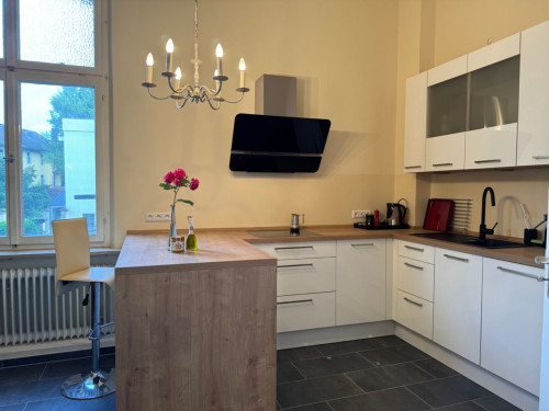 Lovingly exclusively furnished, spacious Art Nouveau apartment in Bayreuth