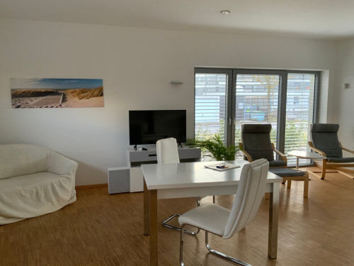 Bright loft in low-energy house in Erlangen