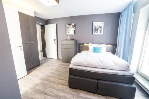 Modern studio with cleaning service in Friedberg