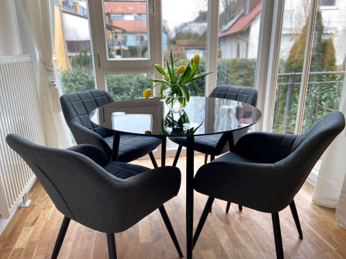 Stylish Business Flat Munich-North/Haimhausen, modern, sunny balcony, private garage, free WLAN - Gallery - 5