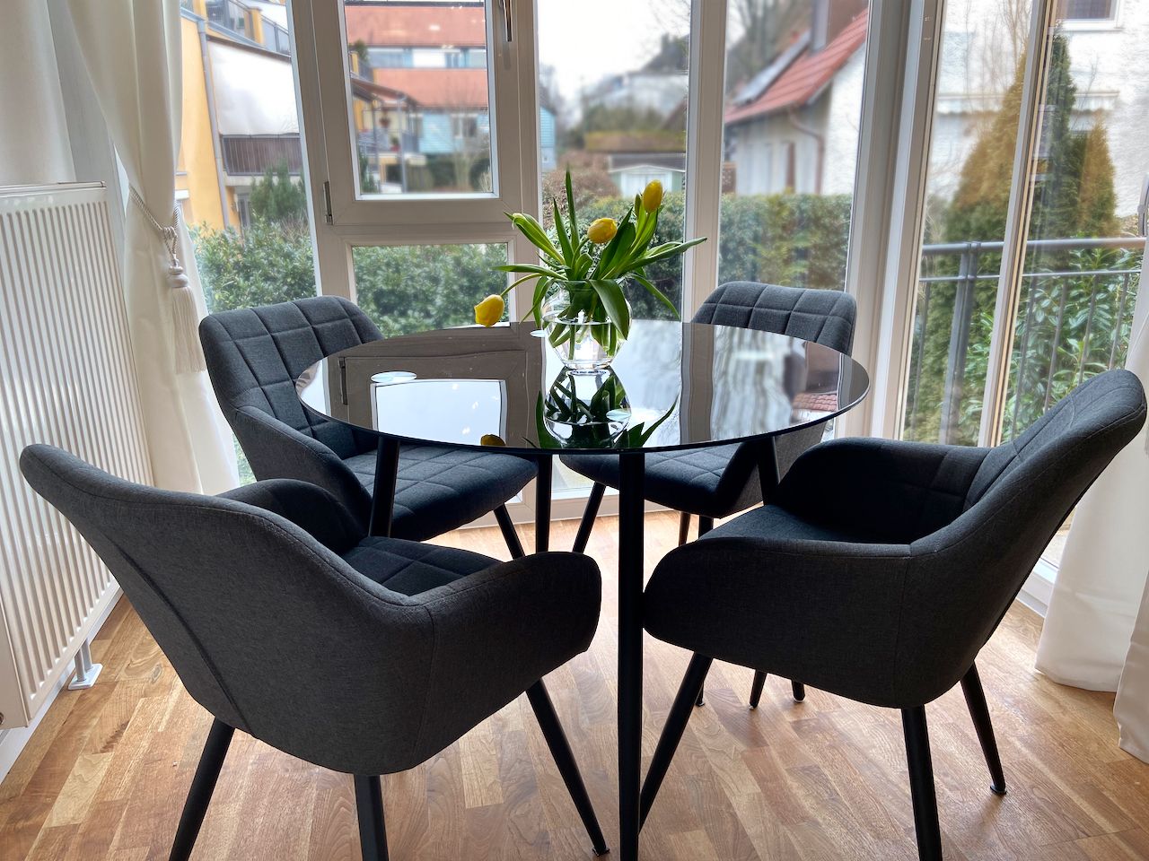 Stylish Business Flat Munich-North/Haimhausen, Modern, Sunny Balcony, Private Garage, Free WLAN - 12