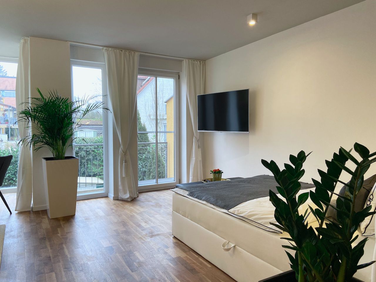 Stylish Business Flat Munich-North/Haimhausen, Modern, Sunny Balcony, Private Garage, Free WLAN - 13
