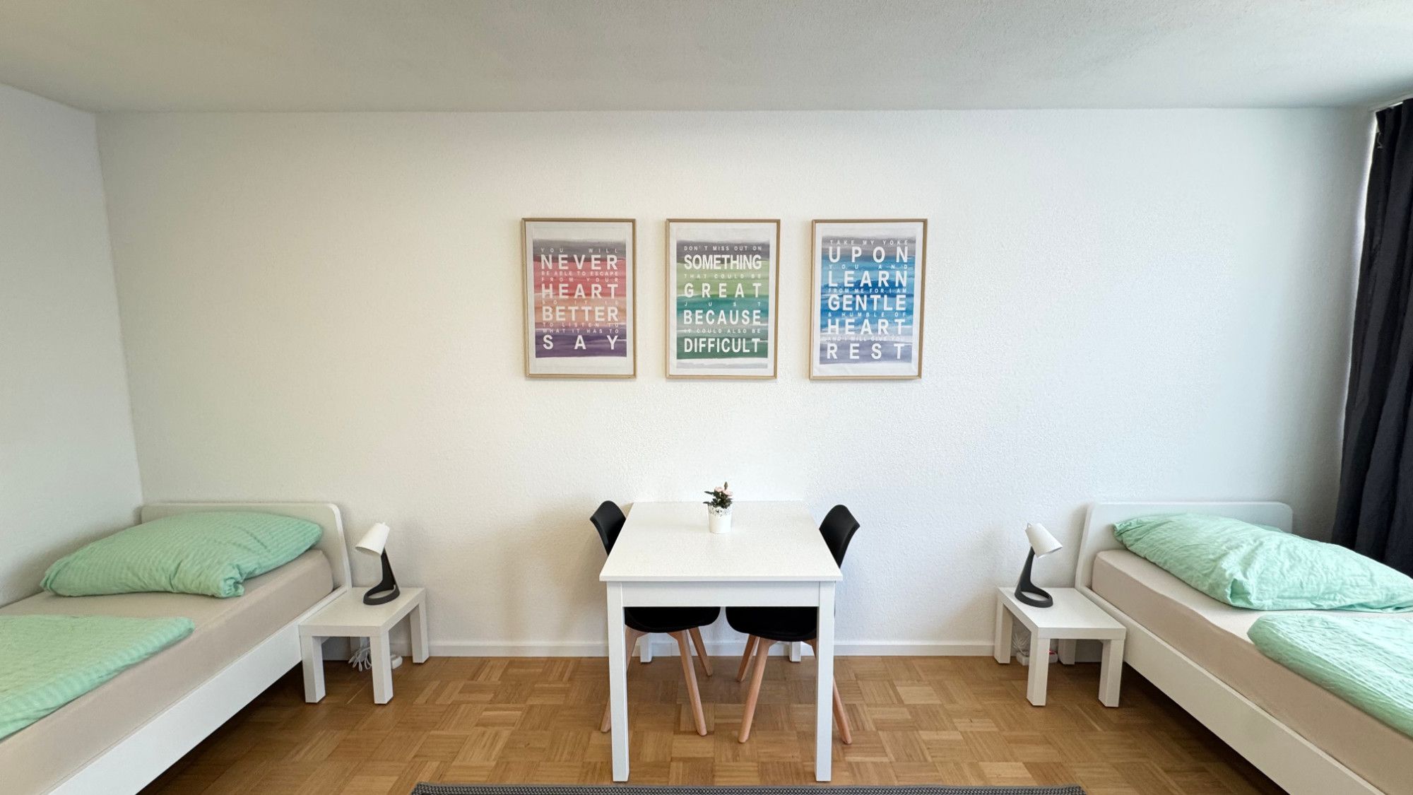 2-Room Apartment For Workers With Single Beds – Private Kitchen And Bathroom - 2