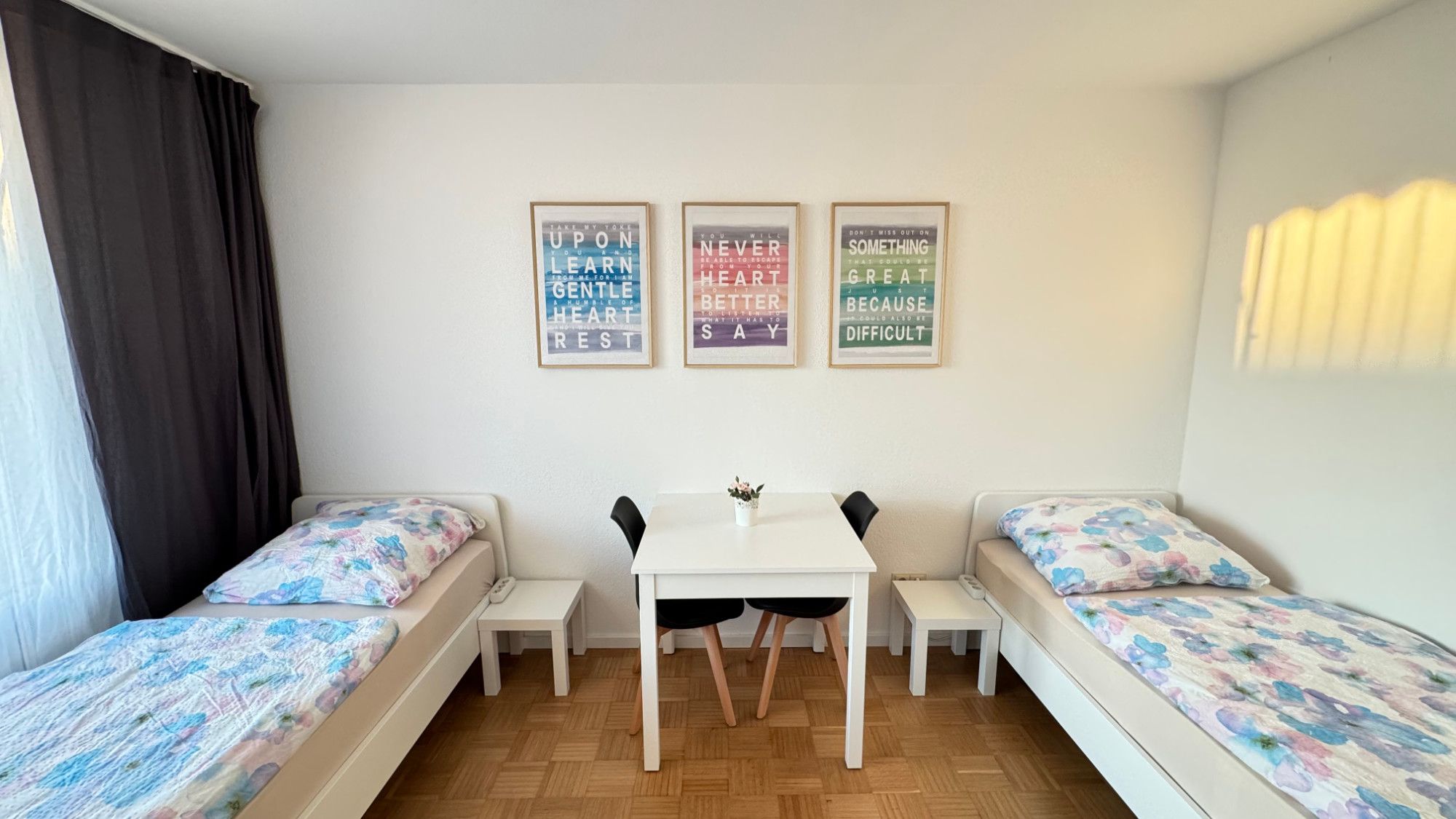 2-Room Apartment For Workers With Single Beds – Private Kitchen And Bathroom - 7