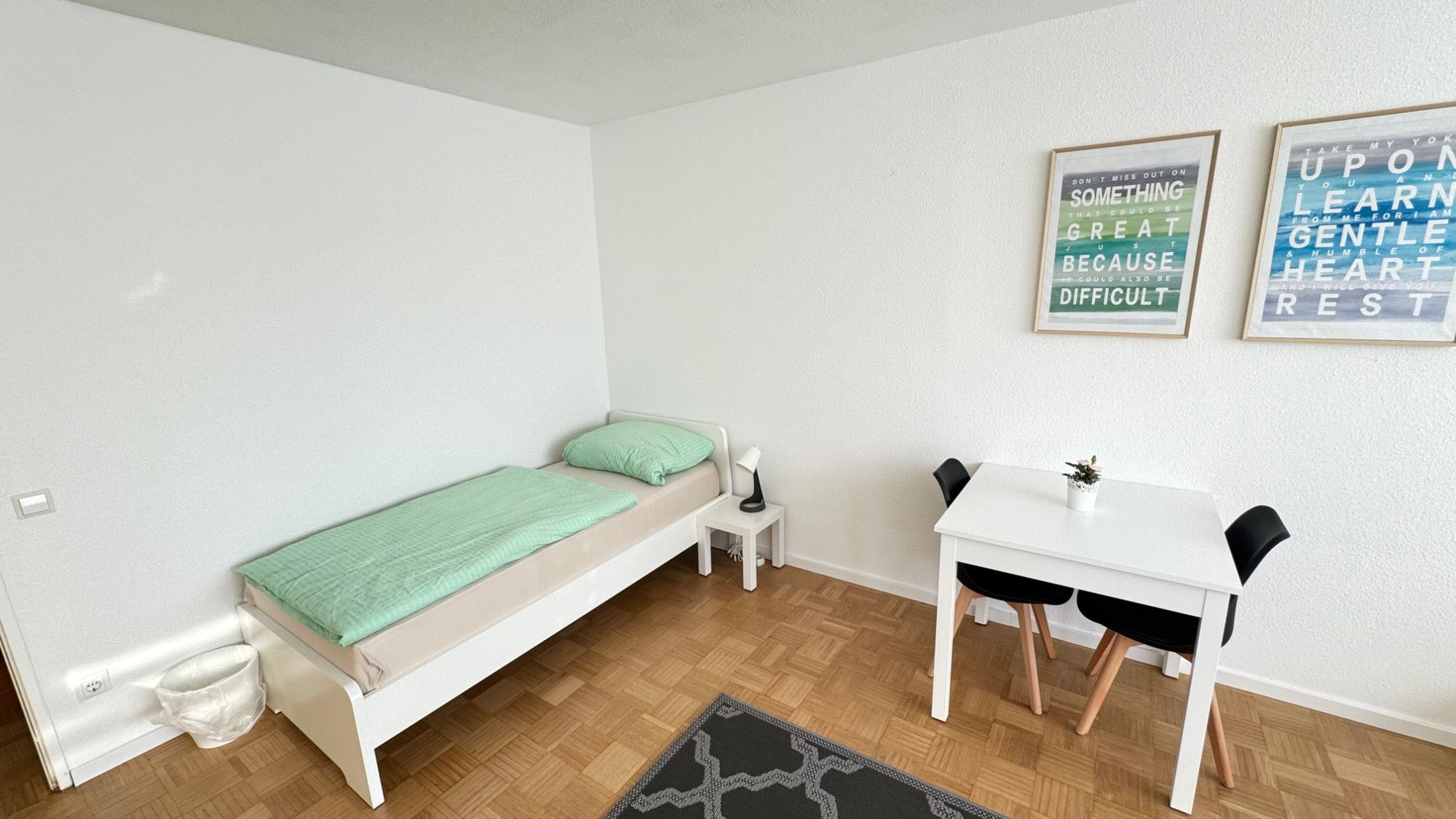 2-Room Apartment For Workers With Single Beds – Private Kitchen And Bathroom - 3