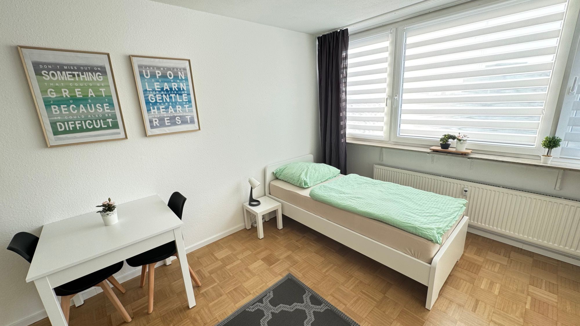 2-Room Apartment For Workers With Single Beds – Private Kitchen And Bathroom - 1