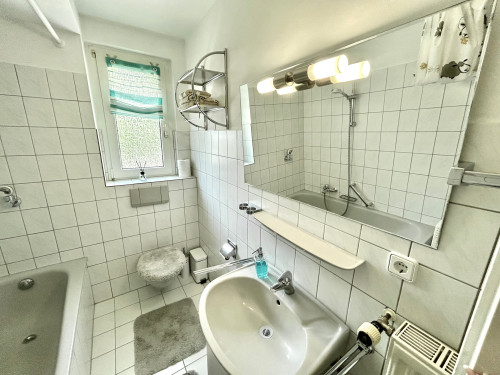 Renovated and furnished 2 room apartment including terrace near the clinic - Gallery - 16