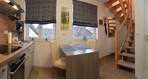 Maisonette apartment directly in the center