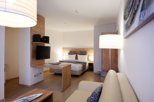 Maisonette apartment directly in the center