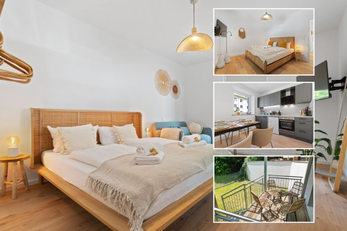 Quiet and modern suite in Augsburg