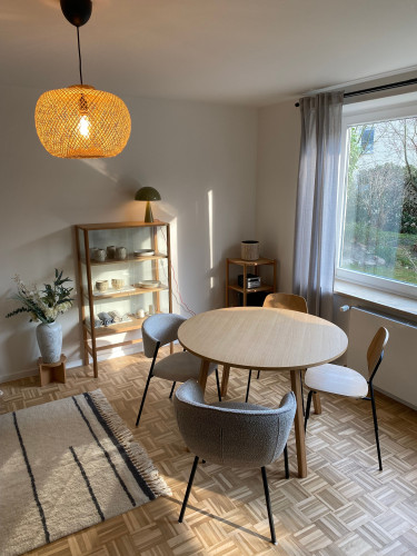 Furnished Apartment with Terrace in Hamburg-Berne
