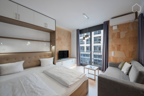 Studio Apartment, modern, high-quality, with balcony in the centre of Dresden (Germany) - Gallery - 21